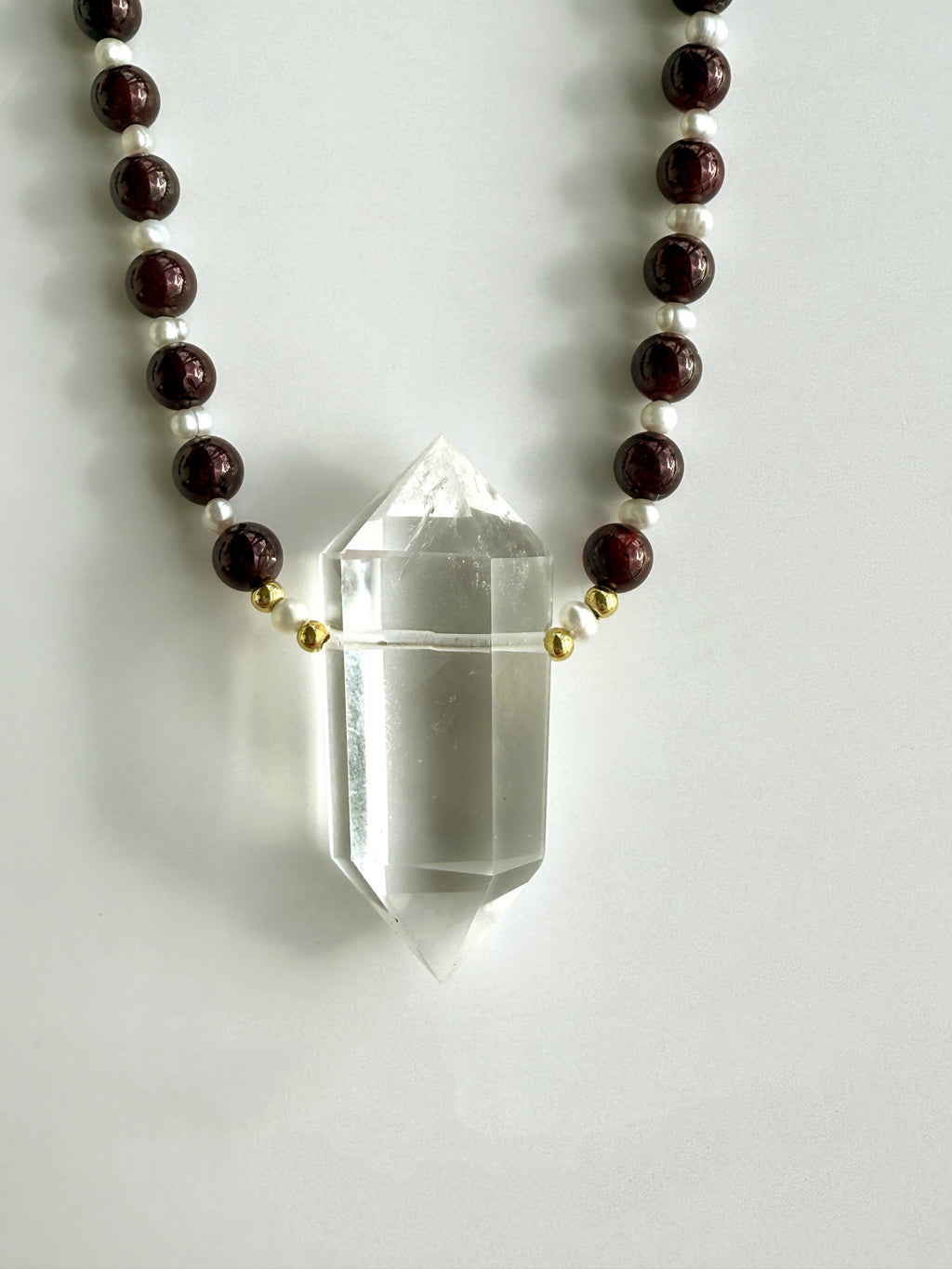 The 88 Amulet™ Gemstone & Pearl Necklace