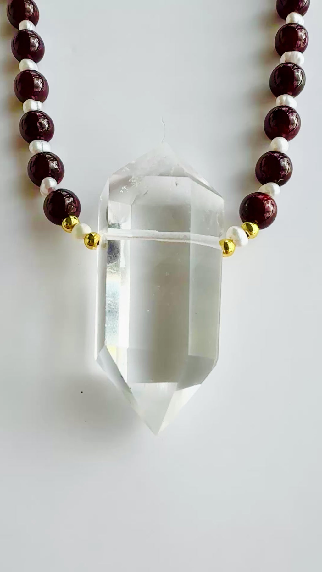 The 88 Amulet™ Gemstone & Pearl Necklace