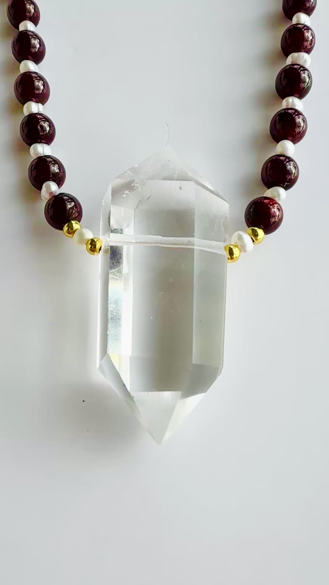 The 88 Amulet™ Gemstone & Pearl Necklace